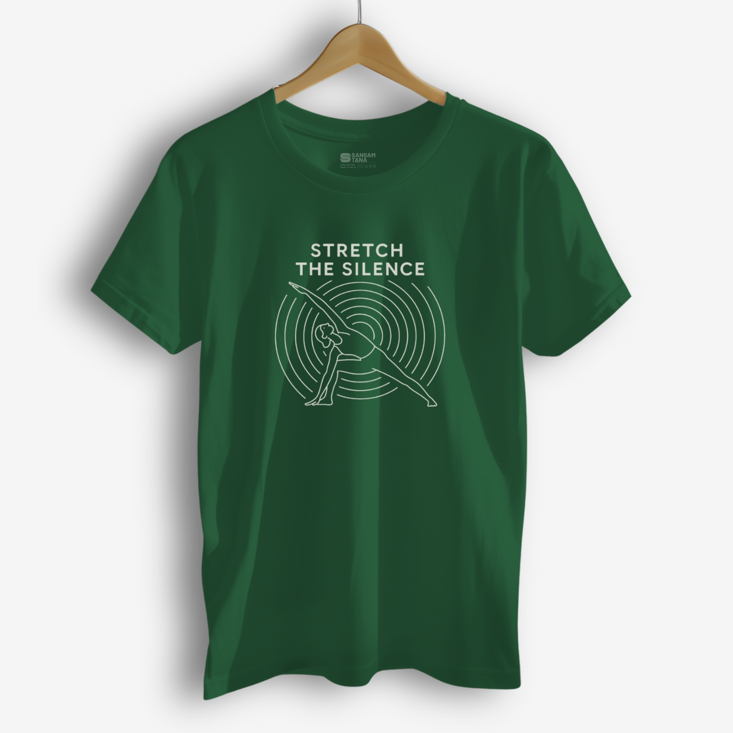 Classic Crew TShirt | Stretch the Silence TShirt | Women Yoga TShirt