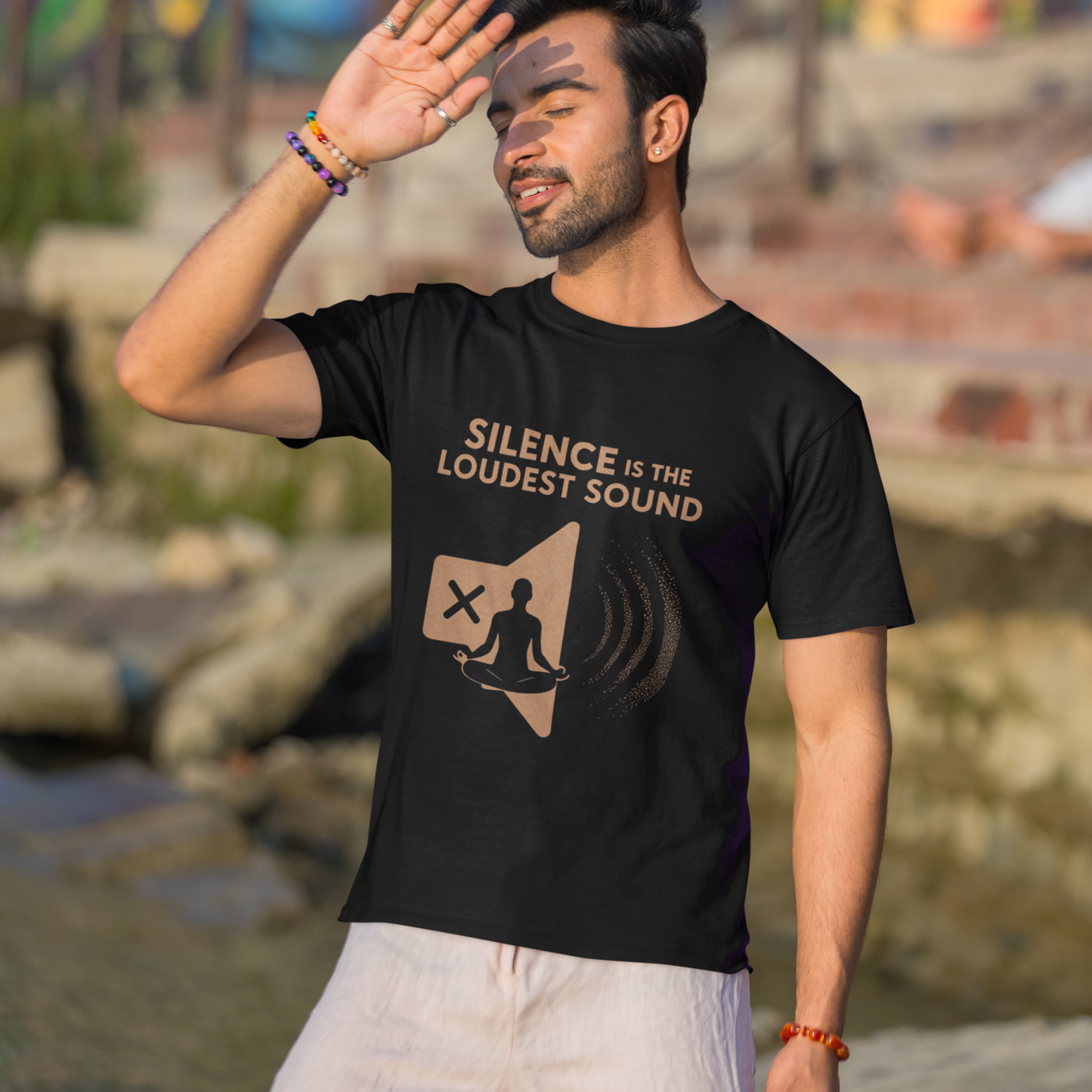 Classic Crew TShirt | Silence is the Loudest Sound TShirt | Yoga TShirt