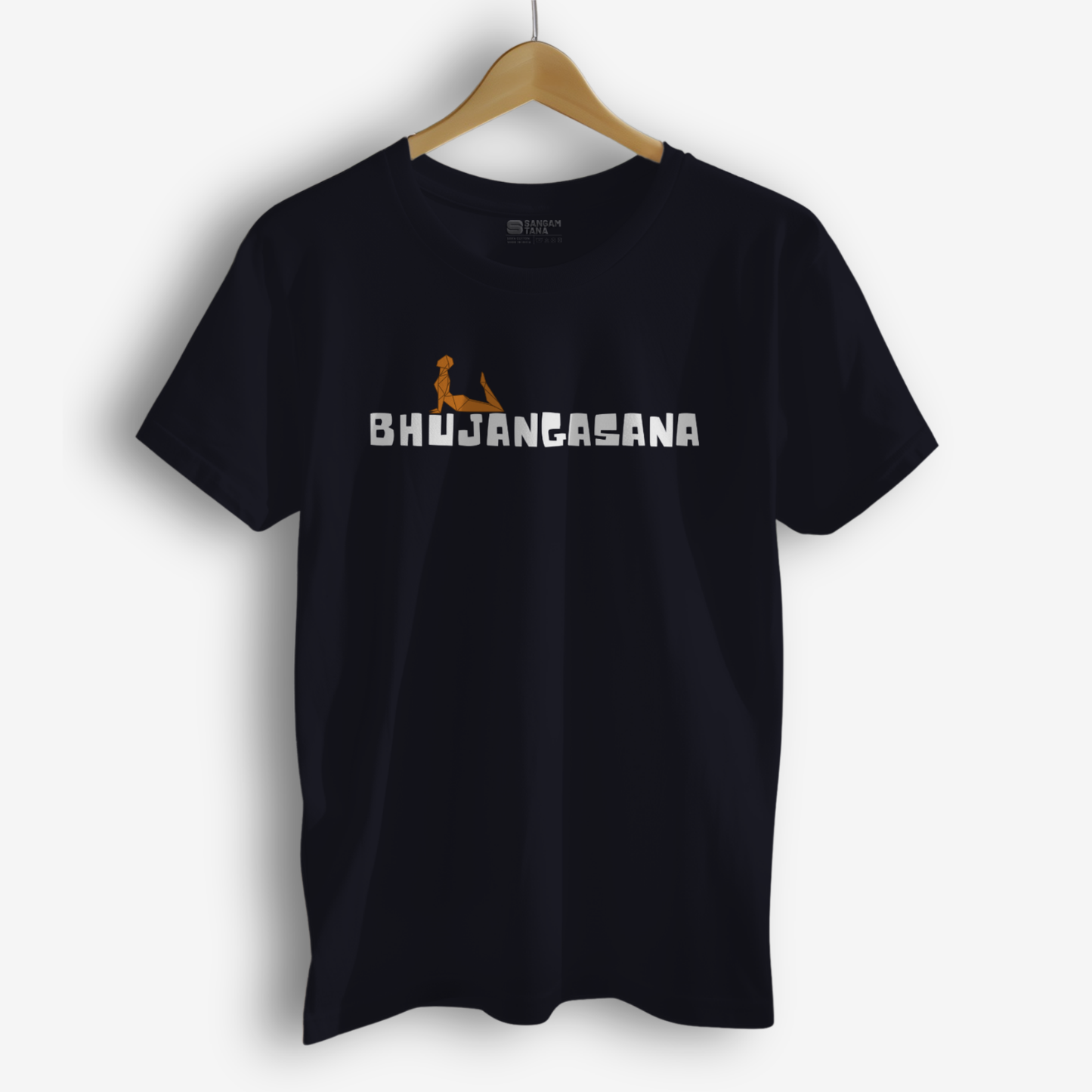 Bhujangasana TShirt | Origami yogi TShirt | Yoga TShirt