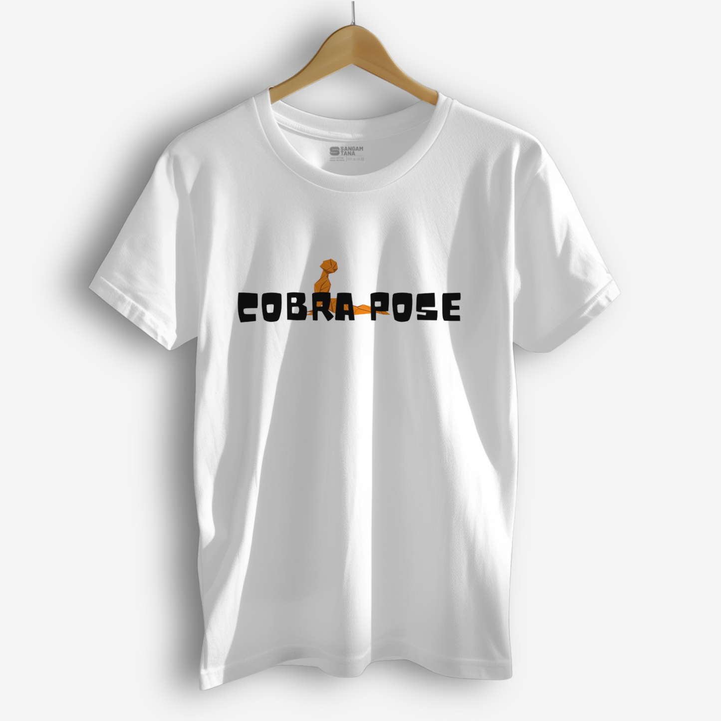 Cobra Pose TShirt | Origami yogi TShirt | Yoga TShirt