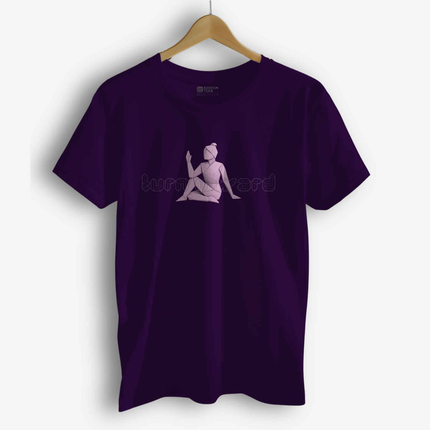 Turn Inward TShirt | Origami yogi TShirt | Yoga TShirt