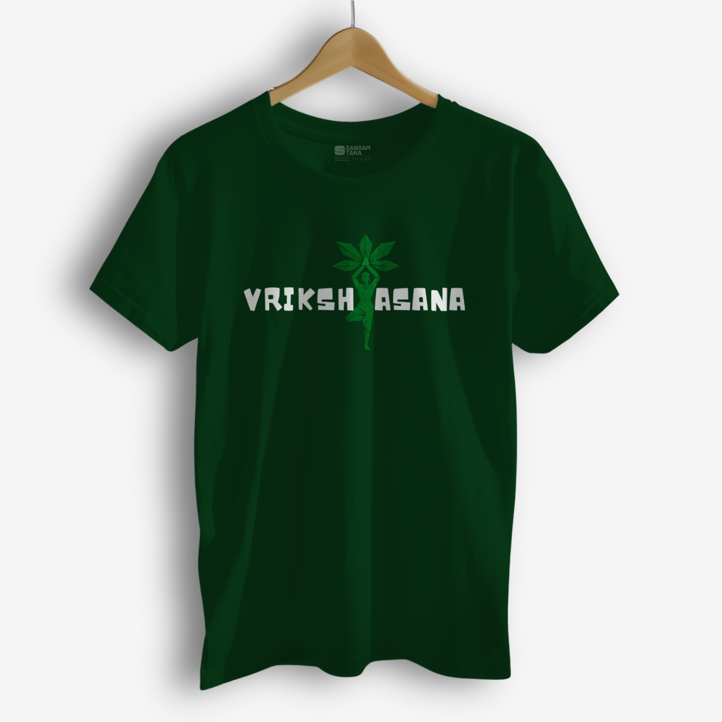 Vrikshasana TShirt | Origami yogi TShirt | Yoga TShirt