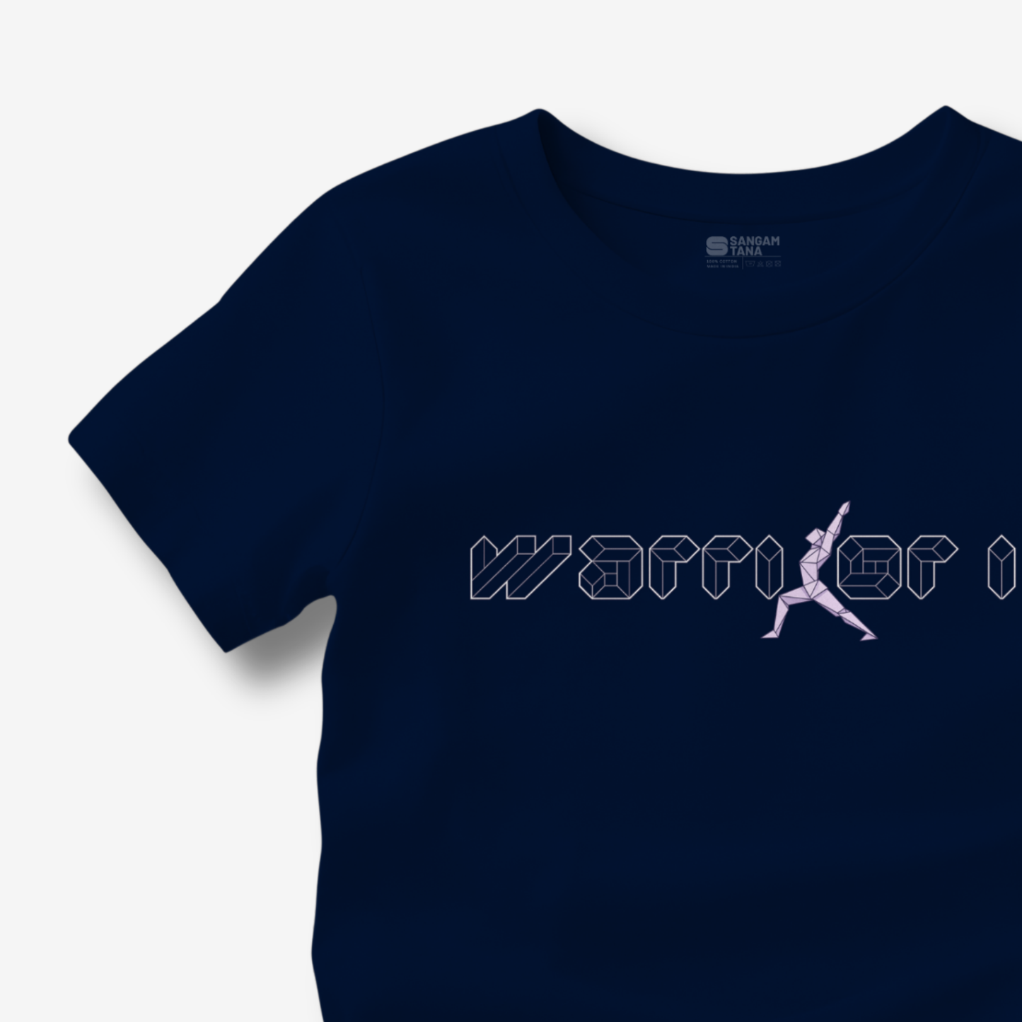 Warrior One TShirt | Origami yogi TShirt | Yoga TShirt