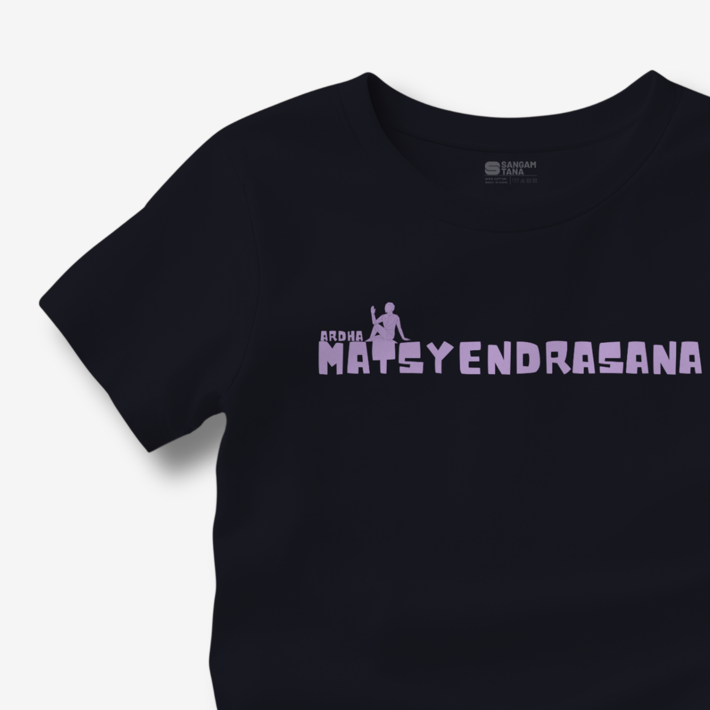 Ardha Matsyendrasana TShirt | Origami yogi TShirt | Yoga TShirt