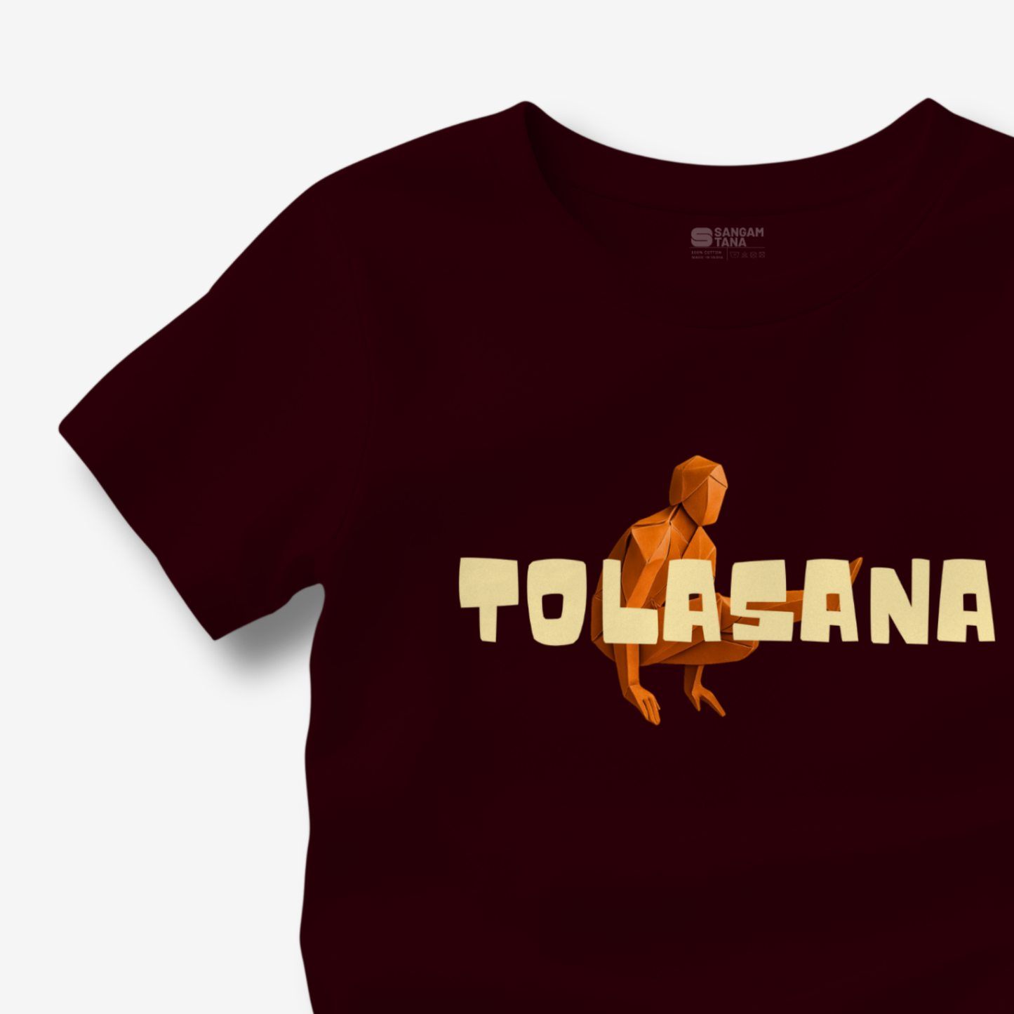 Tolasana TShirt | Origami yogi TShirt | Yoga TShirt