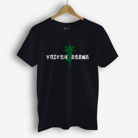 Vrikshasana TShirt | Origami yogi TShirt | Yoga TShirt