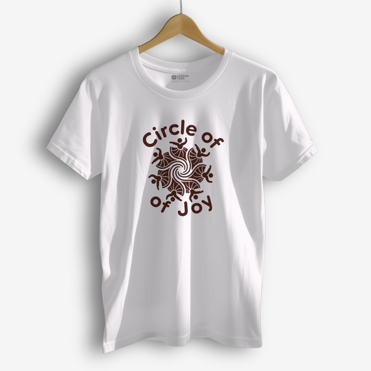 Circle of Joy T-Shirt – Garba Folk Dance Tee | Navratri Cotton Festival Shirt | Unisex Traditional T-Shirt