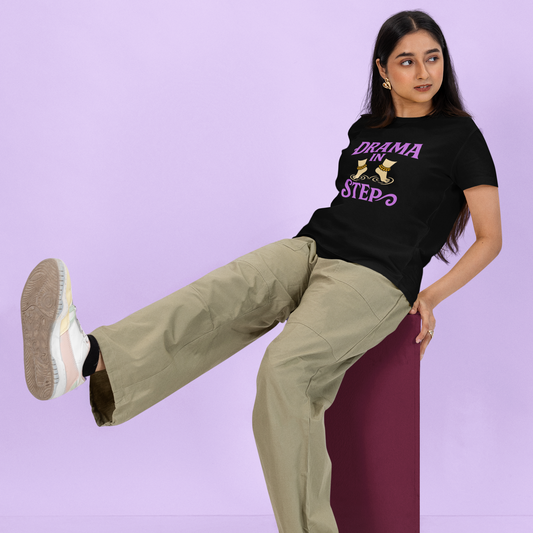 Drama in Step TShirt | Bharatanatyam TShirt | Dance TShirt