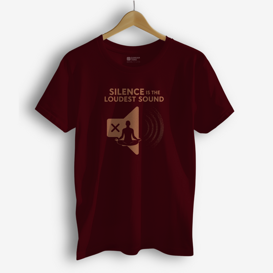 Classic Crew TShirt | Silence is the Loudest Sound TShirt | Yoga TShirt
