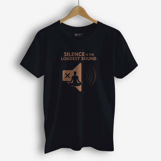 Classic Crew TShirt | Silence is the Loudest Sound TShirt | Women Yoga TShirt