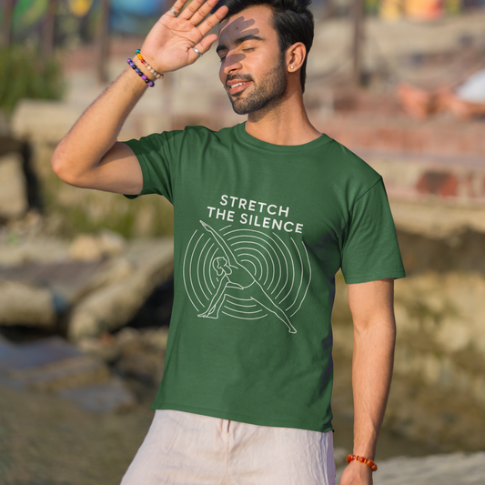 Classic Crew TShirt | Stretch the Silence TShirt |  Yoga TShirt