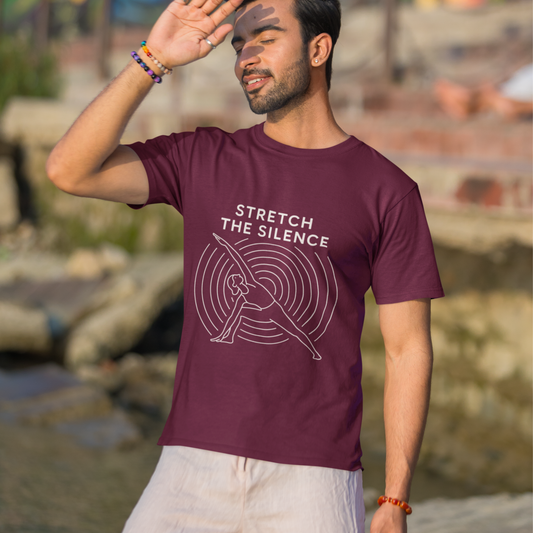 Classic Crew TShirt | Stretch the Silence TShirt |  Yoga TShirt