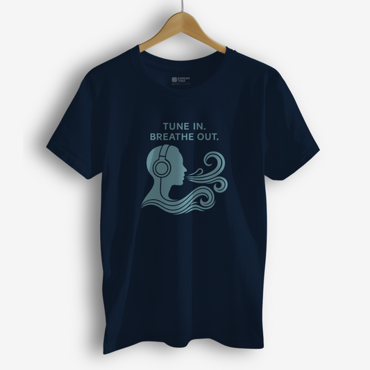 Classic Crew TShirt | Turn in breathe out TShirt | Women Yoga TShirt