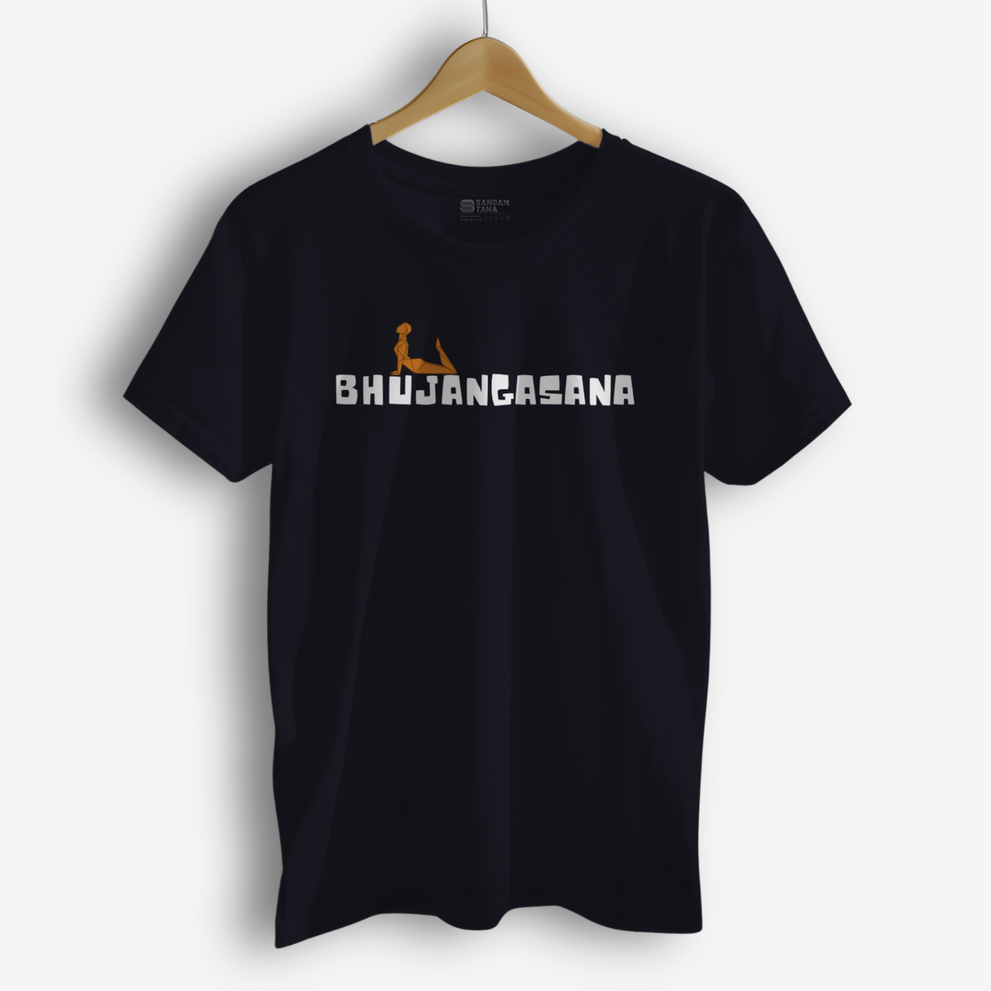 Bhujangasana TShirt | Origami yogi TShirt | Yoga TShirt