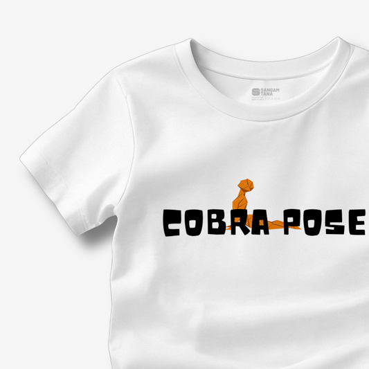 Cobra Pose TShirt | Origami yogi TShirt | Yoga TShirt