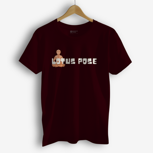 Lotus Pose TShirt | Origami yogi TShirt | Yoga TShirt