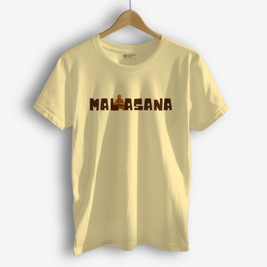 Malasana TShirt | Origami yogi TShirt | Yoga TShirt