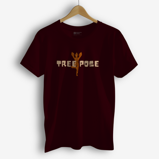 Tree Pose TShirt | Origami yogi TShirt | Yoga TShirt