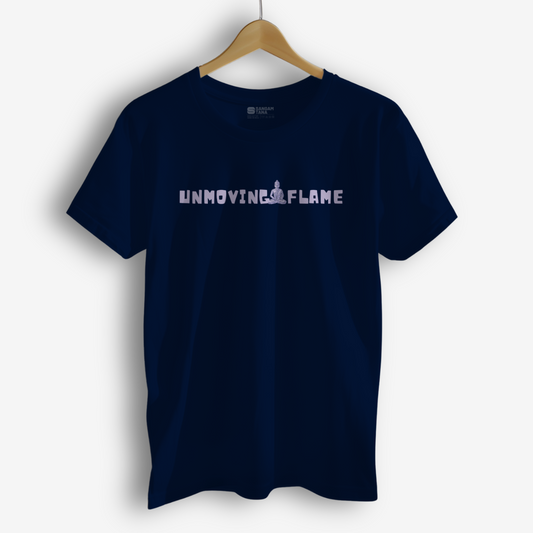 Unmoving Flame TShirt | Origami yogi TShirt | Yoga TShirt