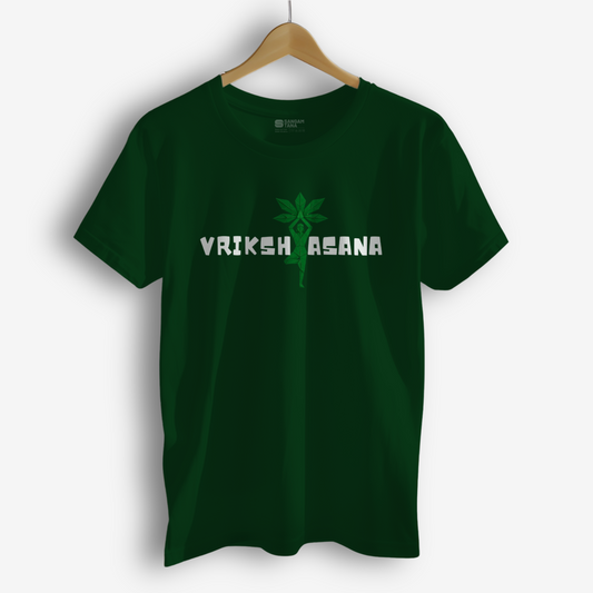 Vrikshasana TShirt | Origami yogi TShirt | Yoga TShirt