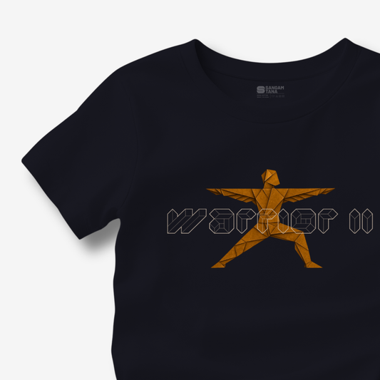 Warrior two TShirt | Origami yogi TShirt | Yoga TShirt