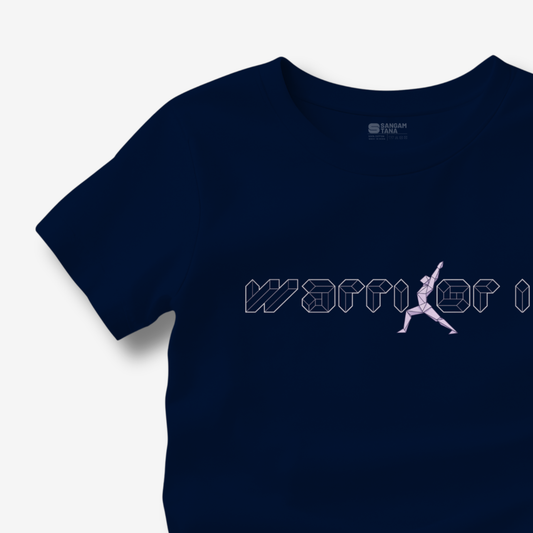 Warrior One TShirt | Origami yogi TShirt | Yoga TShirt