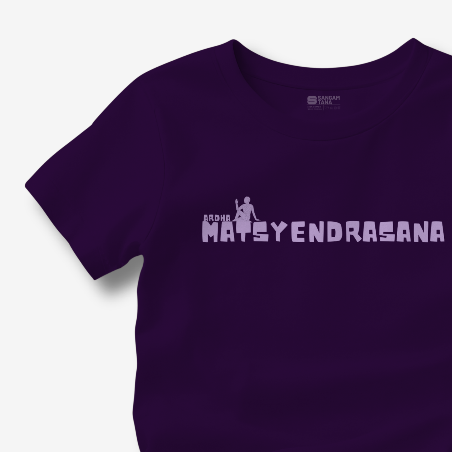 Ardha Matsyendrasana TShirt | Origami yogi TShirt | Yoga TShirt