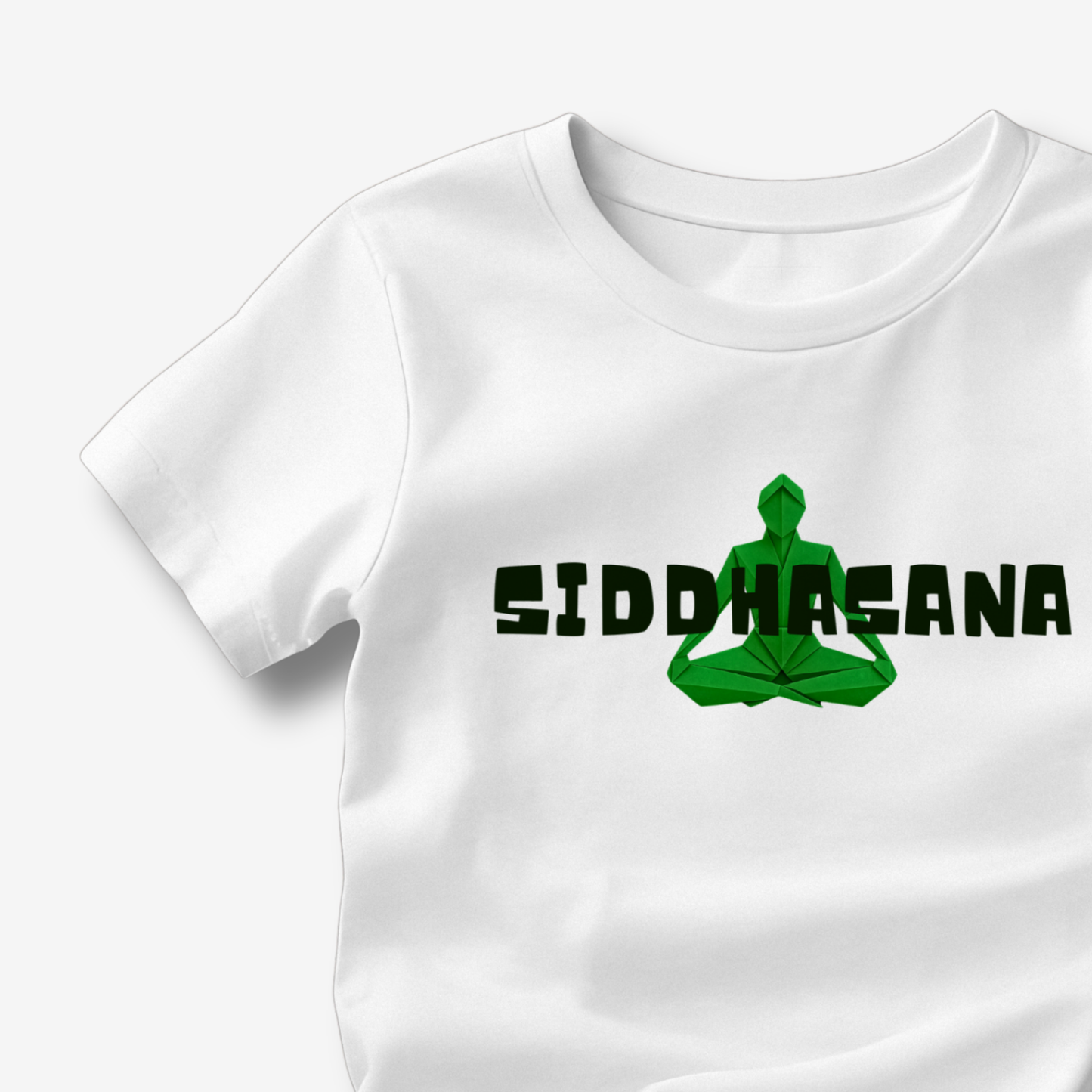 Siddhasana TShirt | Origami yogi TShirt | Yoga TShirt