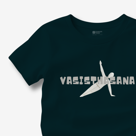 Vasisthasana TShirt | Origami yogi TShirt | Yoga TShirt